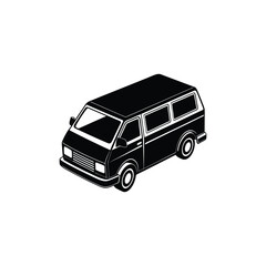 hiroof van line art silhouette vehicle