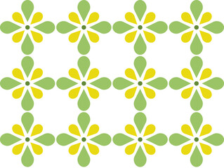 seamless pattern with flowers