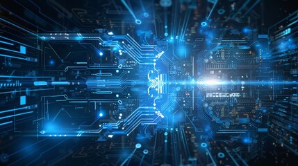 Obraz premium Kinds of technology concept background