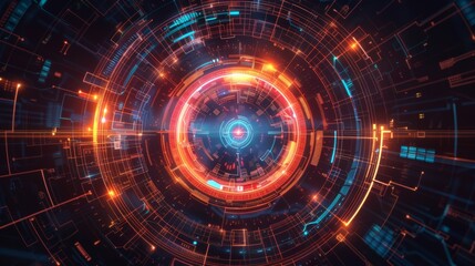 Fototapeta premium Kinds of technology concept background