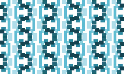 Green zigzag line on white pattern, vertical Zig zag rectangle green on white tile repeat seamless pattern replete image design for fabric printing