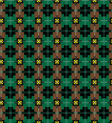 Patron de Tartan Patron navideño patron entrelazado Tartan Pattern Christmas Pattern Interlocking Pattern