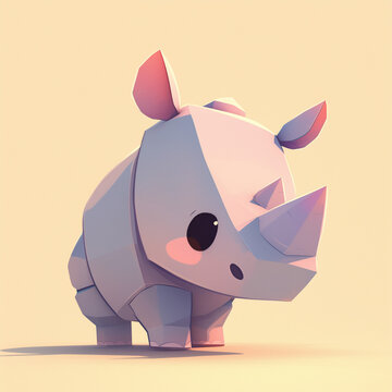 ローポリゴン3Dサイ