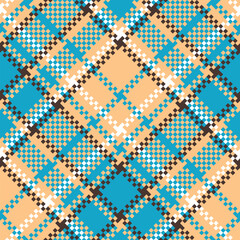 Tartan Plaid Vector Seamless Pattern. Classic Plaid Tartan. for Scarf, Dress, Skirt, Other Modern Spring Autumn Winter Fashion Textile Design.