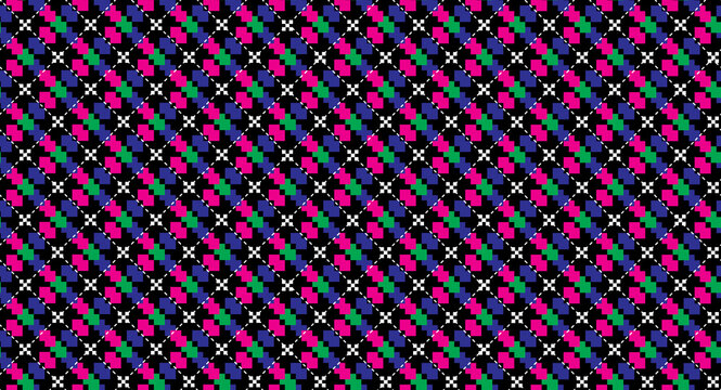  patr&oacute;n de rombo Navidad  Christmas geometric design argyle pattern dise&ntilde;o geom&eacute;tric  Pattern Interlocking