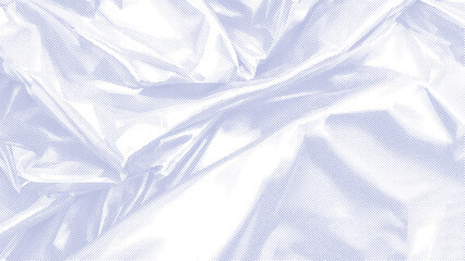 Texture of crumpled paper. Abstract halftone background. vector illustration