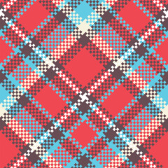Classic Scottish Tartan Design. Gingham Patterns. Traditional Scottish Woven Fabric. Lumberjack Shirt Flannel Textile. Pattern Tile Swatch Included.