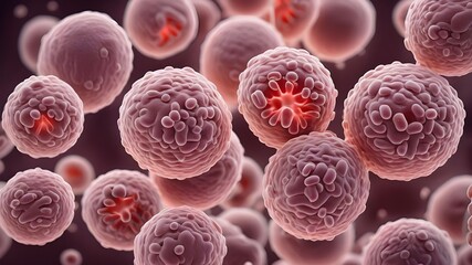Detailed view of Enterococcus faecium, highlighting their probiotic benefits in maintaining gut health