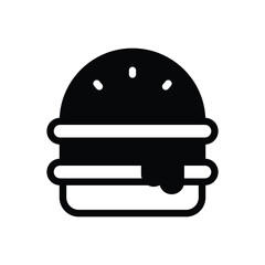  Burger vector icon
