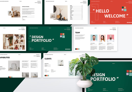 Design Portfolio Presentation Template