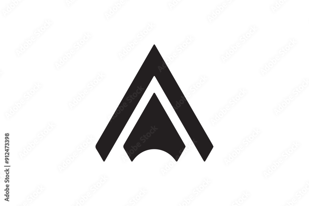 Fototapete aa letter logo design icon template elements colorful alphabet collection type characters logo type.
