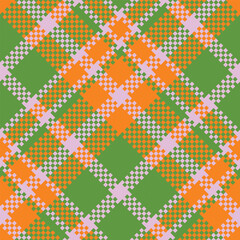 Tartan Plaid Pattern Seamless. Plaid Patterns Seamless. Template for Design Ornament. Seamless Fabric Texture. Vector Illustration