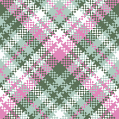 Tartan Plaid Pattern Seamless. Checkerboard Pattern. Template for Design Ornament. Seamless Fabric Texture. Vector Illustration