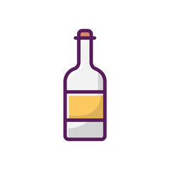  Wiskey vector icon