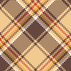 Tartan Plaid Pattern Seamless. Scottish Plaid, Traditional Scottish Woven Fabric. Lumberjack Shirt Flannel Textile. Pattern Tile Swatch Included.