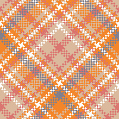 Scottish Tartan Plaid Seamless Pattern, Traditional Scottish Checkered Background. Traditional Scottish Woven Fabric. Lumberjack Shirt Flannel Textile. Pattern Tile Swatch Included.