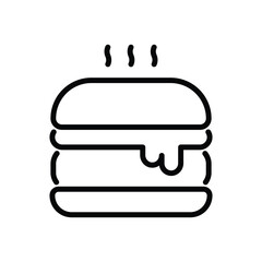  Burger vector icon