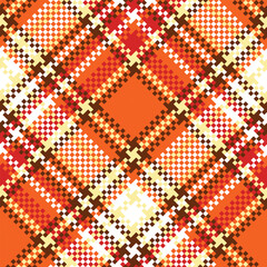 Tartan Plaid Pattern Seamless. Traditional Scottish Checkered Background. Traditional Scottish Woven Fabric. Lumberjack Shirt Flannel Textile. Pattern Tile Swatch Included.