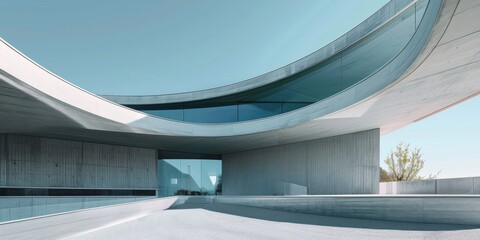 Fototapeta premium Contemporary architecture background