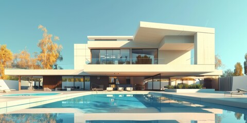 Fototapeta premium Modern building elements