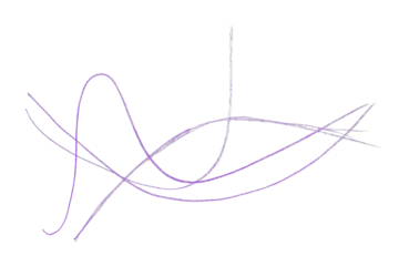 Purple pencil lines on transparent background.