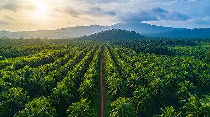 Sustainable Oil Palm Plantation.