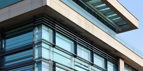 Abstract modern architecture