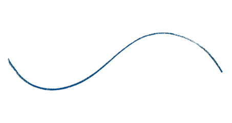 Blue pencil lines on transparent background.