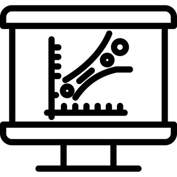 Chart Scatter Icon