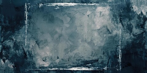 Obraz premium Abstract blue and white textured frame.