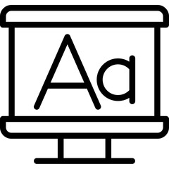 Font Style Icon