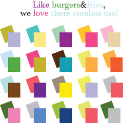 2024 color trends. Color palette in vibrant, bold,  Colour theme collections. Color inspiration or colour chart Color combination Colors for graphic design.