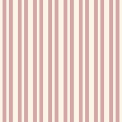 A seamless pattern of vertical stripes in soft pink and cream colors. The stripes are evenly spaced, creating a gentle and calming aesthetic suitable for backgrounds or textiles.