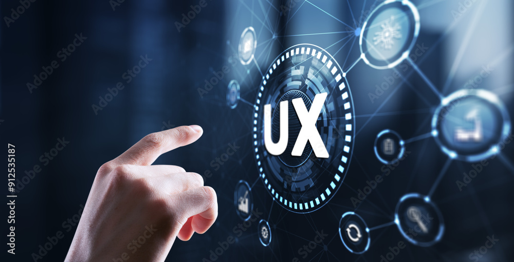 Wall mural mobile app user experience ux or app ux