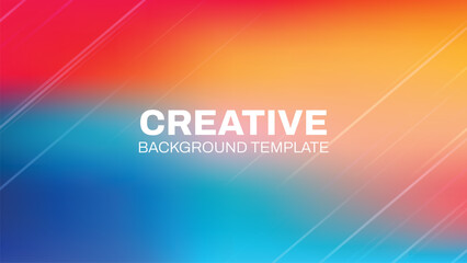 Premium Vector Gradient Mesh Background Template