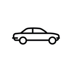 Fototapeta premium car vector icon