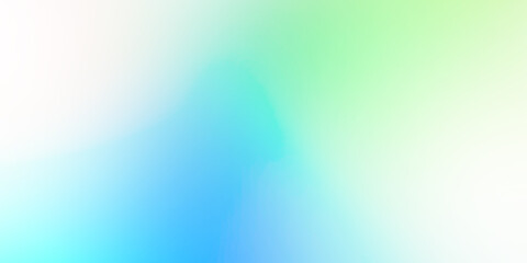 blurry gradient blue white green frosted glass effect colorful abstract pastel background with blank space