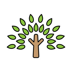 Tree icon template