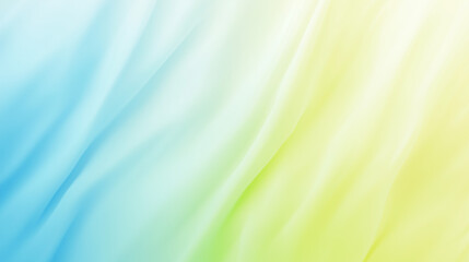 Obraz premium abstract light blue, green and yellow background with waves