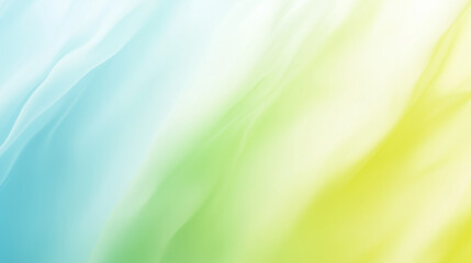 Obraz premium abstract light blue, green and yellow background with waves