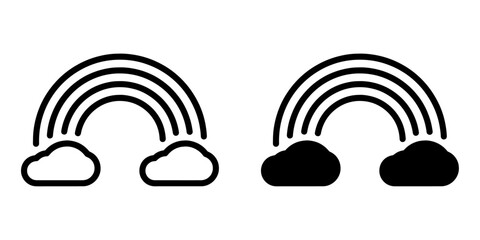 ofvs681 OutlineFilledVectorSign ofvs - rainbow vector icon . isolated transparent . outline and filled version . AI 10 / EPS / PNG . g12027