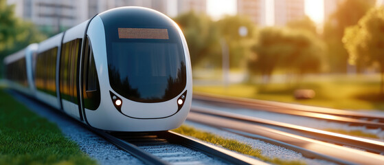 Explore the innovative electric public transport system designed for eco-friendly commuting in urban areas, promoting sustainability and reducing carbon footprints.