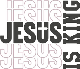 Jesus Is King SVG