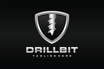 drill bit shield logo