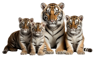 Obraz premium PNG Tiger wildlife animal mammal.