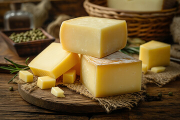 Comté - Hard cheese made from cow's milk from the Franche-Comté region, french cheese, hi end kitchen
