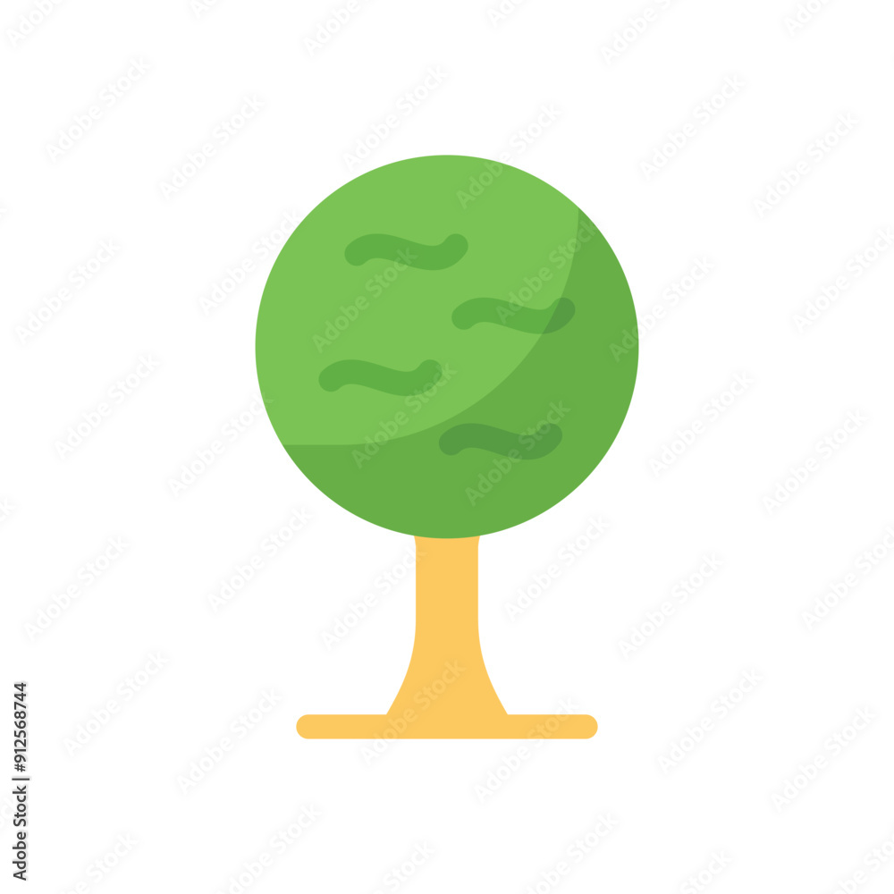 Poster Tree vector icons