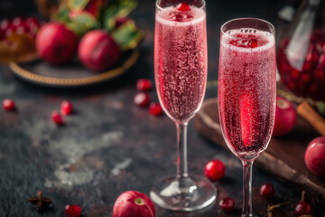 Kir - popular french drink, french hi end kitchen