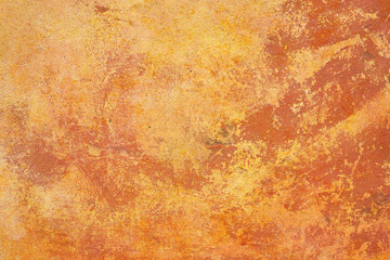 Orange wall grunge texture background