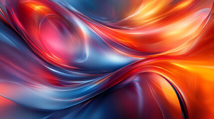 Fototapeta premium Vibrant abstract swirl of colors creating a dynamic visual experience, perfect for modern design and artistic projects.